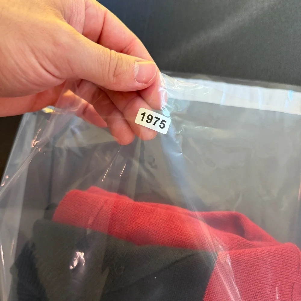 Y2K Jordan Brand Knit Sweater Black Red Colorblock Short Sleeve XL